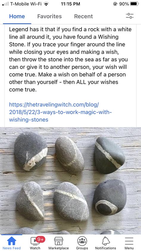 Diy Ruin Stones, Wishing Rocks Meaning, Wishing Rocks, Winter Remedies, Witch Accessories, Wishing Stones, Diy Garden Fountains, Rocks And Fossils, Hag Stones