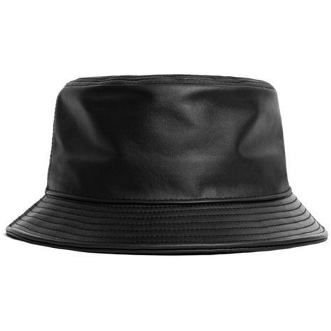 Style Stampd Leather Bucket Hat (4,290 MYR) ❤ liked on Polyvore featuring accessories, hats, bucket hats, leather brim hat, leather bucket hat, wide hat, brimmed hat and black fisherman hat Bonnie Hat, Leather Bucket Hat, Fishing Cap, Black Bucket Hat, Mens Bucket Hats, Bucket Hat Black, Brimmed Hat, Fishing Hat, Fisherman Hat