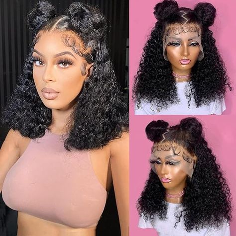 Kręcony Bob, Hair Short Curly, 16 Inch Hair, Curly Bob Wig, Curly Lace Frontal, Curly Bob Wigs, Curly Lace Front Wigs, Deep Curly, Wig Human Hair