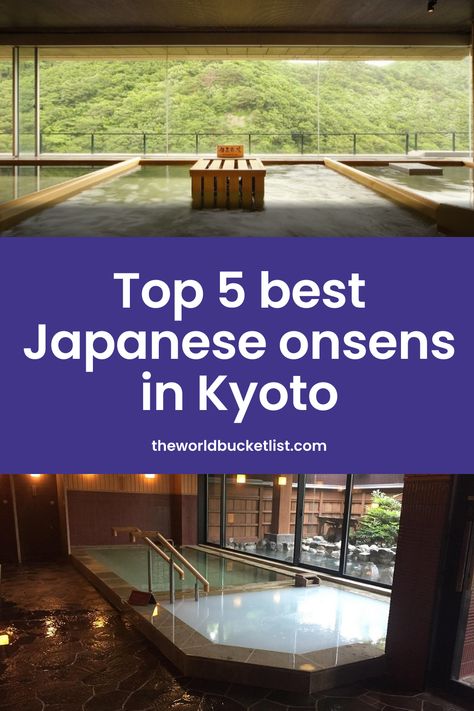 Here are the best Japanese Onsens around the hot spring hot spot of Kyoto. Japanese Onsen, Cosy Lounge, Outdoor Baths, Hydrogen Water, Beauty Water, Healing Waters, Public Bath, Long Flights, Massage Room