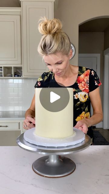 •Amy | Neuroticmom on Instagram: "You asked for it! A real-time outer coat smoothing process. I get asked over and over how I get my sides smooth. It is NOT EASY! Yes, there are air bubbles galore, but watch as I patch and scrape, patch and scrape, over and over and over. Cakes are ridiculously time-consuming, and the editing and speeding up of videos can make it seem like an easy, quick process. NOT SO!! Yes. I do happy dances when things turn out and I get it right. #waitforit P.S. I sped up the very last little bit when I smooth out the top because you’ve already seen that in a previous video. Someone suggested a “Slow Sunday” series with more real-time processes. I like it. #cakedecorating #cakevideo #cakesofinstagram #buttercream #buttercreamcakes" Pillow Cakes, Bubble Cake, Slow Sunday, Cake Hacks, Blowing Bubbles, Cake Videos, October 25, I Get It, Buttercream Cake