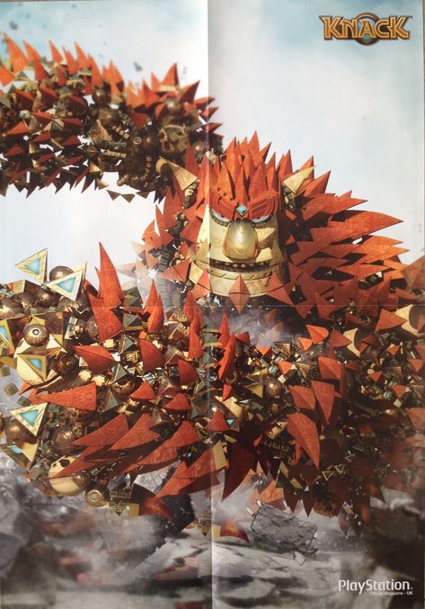 ps4 knack poster Knack Ps4, Spiderman, Art