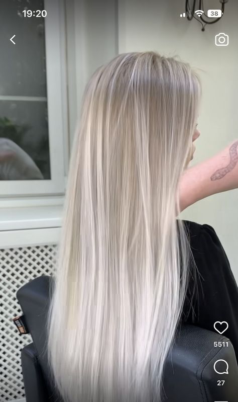 Platinum Ashy Blonde Hair, Platinum Blonde Root Melt, Shadow Root Blonde Hair, Shadow Root Blonde, Ashy Blonde Hair, Hair Doo, Ashy Blonde, Cool Blonde Hair, Blonde Roots