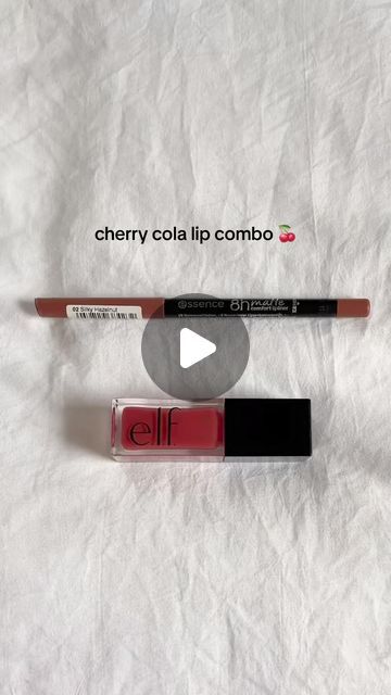 Elf Lip Liner, Essence Lip Liner, Essence Makeup, E.l.f. Cosmetics, Lip Liners, Essence Cosmetics, Cherry Cola, Elf Makeup, Affordable Makeup