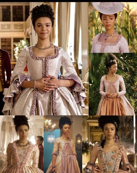 Queen Charlotte Bridgerton Costumes, Queen Charlotte Dresses, Queen Charlotte Bridgerton Dress, Bridgerton Wardrobe, Princess Picnic, Queen Charlotte Bridgerton, Broadway Dress, Victorian Dress Gown, Drama Clothes