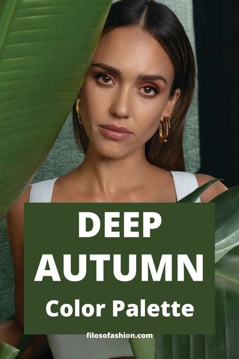 Autumn Skin Tone Outfits, Deep Autumn Color Palette Outfits, Deep Autumn Outfits, Autumn Color Analysis, Dark Autumn Color Palette, Bright Winter Color Palette, Dark Autumn Aesthetic, Deep Autumn Makeup, Bronze Autumn