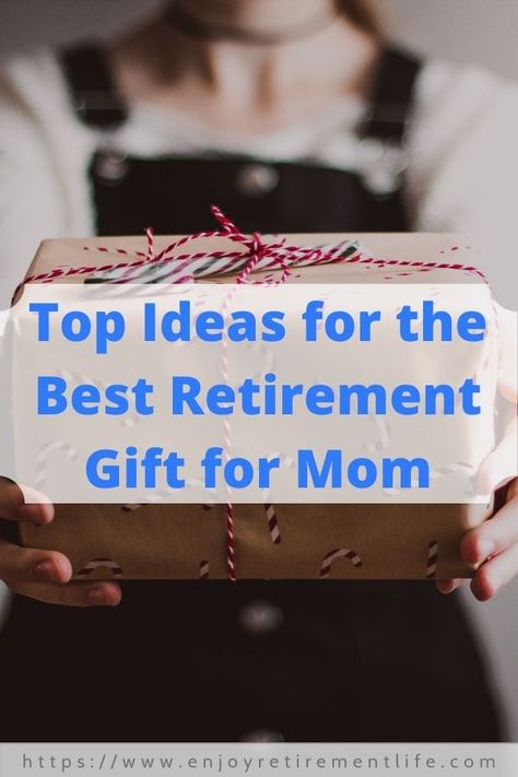 Finding the perfect retirement gift for Mom is not an easy task. Over the years, most Moms have put the needs of their family first and rarely reward themselves with personal gifts. Retirement is therefore the perfect occasion to treat your Mom with a thoughtfully chosen gift just for her! Retirement Gifts For Mom Ideas, Retirement Gift From Grandkids, Retired Gifts For Women, Gift Ideas For Retirement For Women, Mom Retirement Gift Ideas, Retirement Ideas For Mom, Gift For Retirement Woman, Diy Retirement Gift Ideas, Gofts For Mom