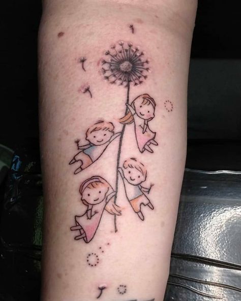 50+ Amazing Grandchildren Tattoo Ideas To Inspire You In 2023! 7 Outsons Grandchildren Tattoo Ideas, Grandkids Tattoo Ideas, Mother Of 3 Tattoo, Mother Of 3 Tattoo Ideas, Grandmother Tattoo, 3 Tattoo Ideas, Hummingbird Flower Tattoos, Grandchildren Tattoos, Grandma Tattoos