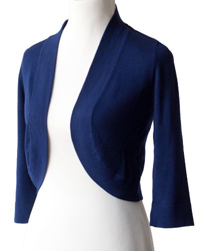 Blue Shrugs and Boleros | Jessica Howard Bolero Sweaters Blue Shrug, Royal Outfit, Jean Skirts, Bolero Sweater, Shrugs And Boleros, Royal Outfits, Jessica Howard, Bolero Jacket, Shopping Travel