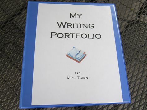 writing portfolio binder Student Writing Portfolio, Design For Portfolio, Work Poster, Portfolio Binder, Scratch Book, Writing Portfolio, Student Portfolios, Portfolio Covers, Portfolio Examples