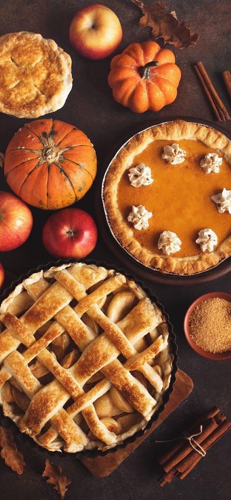 Fall, thanksgiving, wallpaper, background, iPhone Thanksgiving Aesthetic, Thankful Thanksgiving, Thanksgiving Wallpaper, Thanksgiving Pies, Aesthetic Autumn, Pumpkin Pie Recipes, Fall Baking, Crafts Projects, Cheap Diy