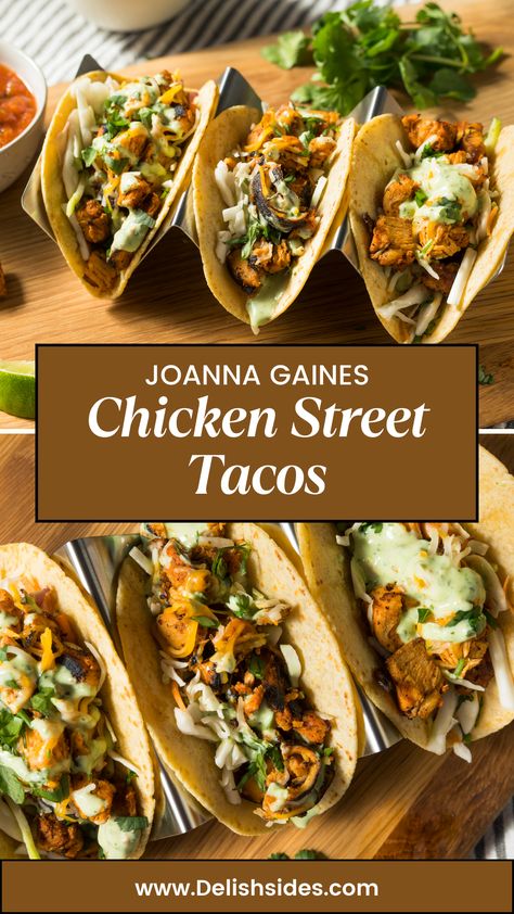 Joanna Gaines Chicken Street Tacos Joanna Gaines Taco Seasoning, Joanna Gaines Street Corn, Simple Street Tacos, Joanna Gaines Street Tacos, Magnolia Table Dinner Recipes, Magnolia Dinner Recipes, Joanna Gaines Cookbook, Magnolia Recipes Joanna Gaines Dinner, Magnolia Joanna Gaines Recipes