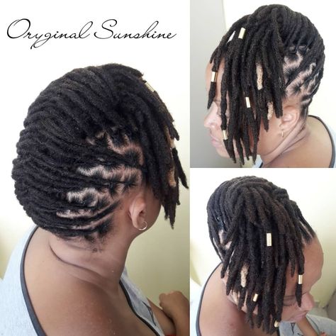 Short Dreadlocks Styles For Wedding, Short Loc Styles For Women Updo For Wedding, Dread Mohawk Women, Locs Hairstyles For Women Short Mohawk, Dreads Wedding Hairstyles Dreadlocks, Mohawk Locs For Women, Loc Mohawk, Dred Lock Styles For Women Mohawk, Loc Mohawk Styles