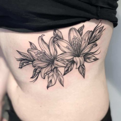 Tattoo Lily, Lily Tattoo Meaning, Tiger Lily Tattoos, Lily Tattoos, Lily Tattoo Design, Lily Flower Tattoos, White Lily Flower, Abstract Tattoo Designs, Tattoo Shows