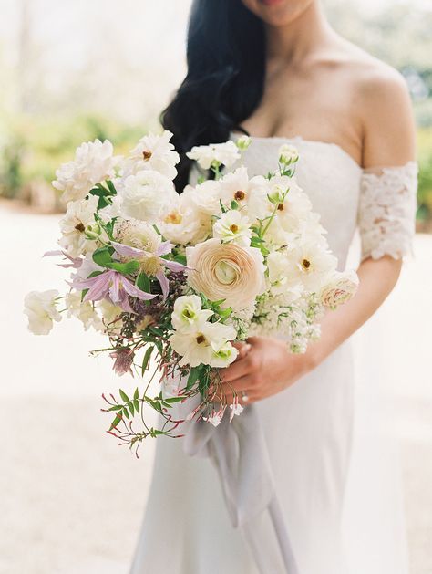 Dc Romantic, Wedding Dress Jenny Yoo, Spring Elopement, Jasmine Vine, Cascading Bouquet, Intimate Gathering, Place Wedding, Pretty Photography, Soft Palette