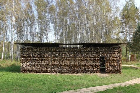 Fireplace Pavilion / gruppa2020 | ArchDaily Cow Shed, Wood Charcoal, Pavilion Architecture, Outdoor Music, Architectural Photographers, Fireplace Wall, Facade Design, Construction Materials, Architecture Project