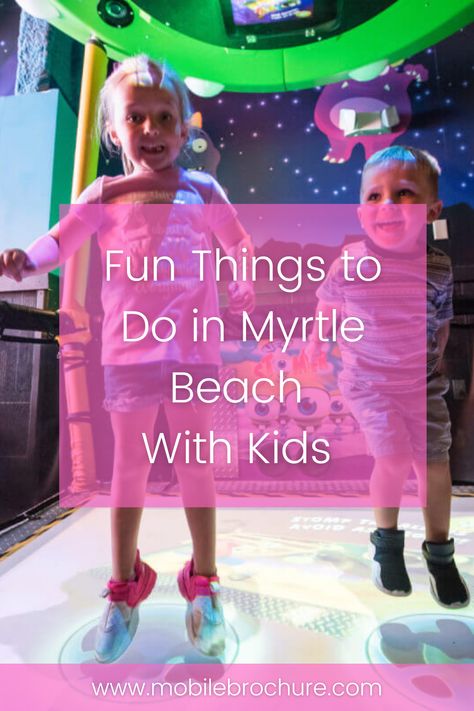 Fun Toddler Activities, Things To Do With Toddlers, Myrtle Beach Things To Do, Beach With Kids, Myrtle Beach Trip, Trampoline Parks, South Carolina Travel, Myrtle Beach Vacation, Fun Activities For Toddlers