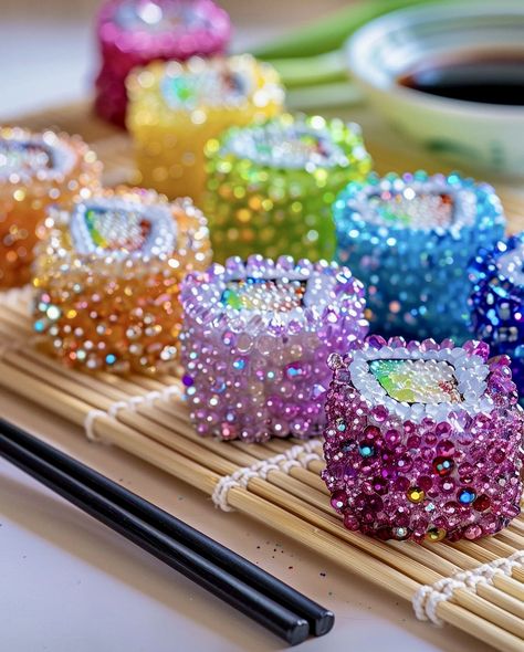 Rainbow Sushi, Australian Foods, Jelly Wallpaper, Vegan Sushi, Australian Food, Motion Sickness, Rainbow Food, Rainbow Aesthetic, Sushi Rolls