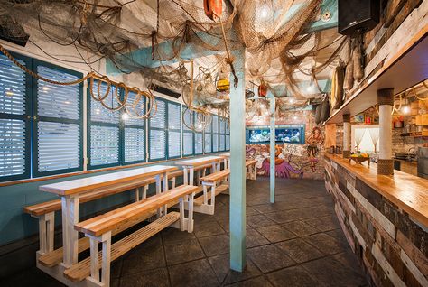 Little Miss Dive Shop on Behance Dive Shop Interior Design, Dive Shop, Climbing Gym, Diving Equipment, Bar Design Restaurant, Retail Store Design, Graphic Design Studios, Shop Interior Design, Shop Interior