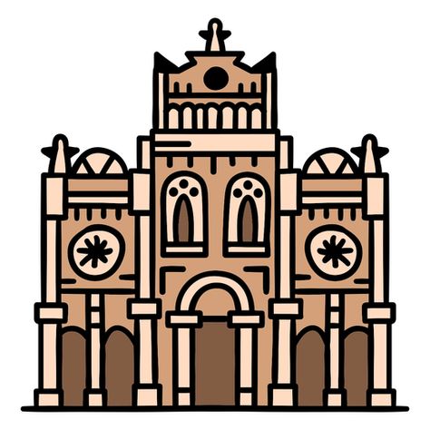 Costa rica cartago cathedral color stroke PNG Design Costa Rica Design, Background Forest, Png Design, Design Color, Vector Background, Svg Design, Design Inspo, Png Image, T Shirt Design