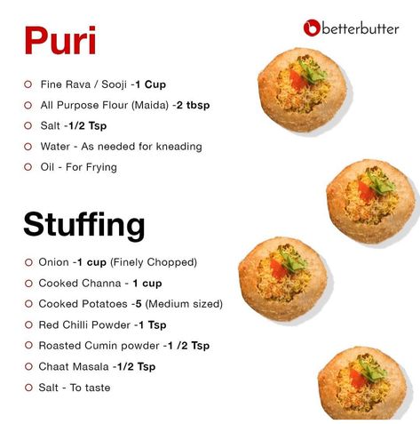 Pani Puri Recipe, Mumbai Food, Puri Recipes, Pani Puri, Desi Food, Chaat Masala, Indian Street Food, Red Chilli, How To Cook Potatoes