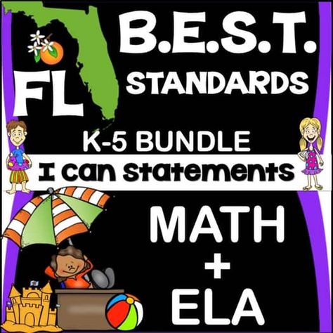 Back to school | TPT Math Posters, Mini Posters, 4th Grade Ela, I Can Statements, Kindergarten Ela, 2nd Grade Ela, Math Poster, 6th Grade Ela, Math About Me