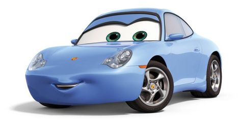 Sally Carrera, Cars Disney Pixar, Bonnie Hunt, Jackson Storm, Dino Park, Radiator Springs, Girl Car, Cars Characters, Blue Car