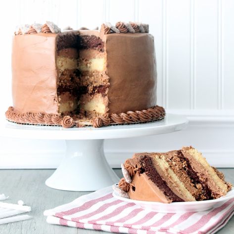 Nutty Buddy Cake, Nutty Buddy, Muddy Buddy, Peanut Butter Mousse, Chocolate Peanut Butter Cake, Peanut Butter Cake, Muffin Cake, Peanut Butter Lovers, Tea Cakes