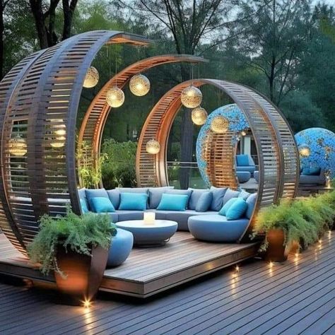 Outdoor Sitting Area Ideas #outdoorliving #outdoorsitting #outdoorsittingarea #outdoorsittingareadesign #sethiglassplywood #gardensitting #fypシ゚viralシfypシ゚viralシalシ #reelitfeelit #explorepage #viralpost #homeworkoutchallenge #couplesong #bridaljewellery #indianfoodie Outdoor Sitting Area Ideas, Gazebo Art, Sitting Area Ideas, Back Garden Landscaping, Sitting Area Design, Backyard Sitting Areas, Garden Sitting Areas, Backyard Structures, Yoga Shala