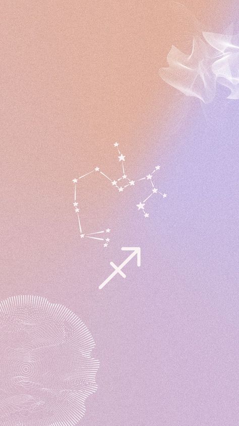 Sagittarius Astrology Aesthetic wallpaper for phone (iphone wallpaper and android wallpaper) Astrology Aesthetic Wallpaper, Aesthetic Wallpaper For Phone, Sagittarius Wallpaper, Sagittarius Symbol, Sagittarius Art, Sagittarius Star Sign, Astrology Aesthetic, Sagittarius Tattoo, Sagittarius Astrology