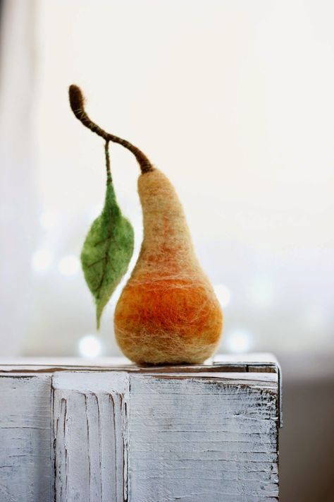 Needle felted ornaments