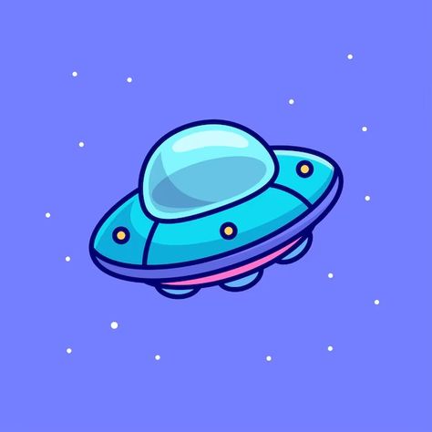 Catalyststuff | Freepik Ufo Drawing, Ufo Illustration, Space Cartoon, Illustration Science, Space Icons, Vector Icons Illustration, Doodle Coloring, Game Concept Art, Game Concept