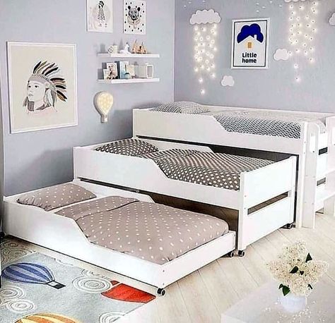 Kids Bed Design, Small Kids Room, Bunk Bed Designs, Kids Bedroom Inspiration, Kids Bedroom Designs, Kids Interior Room, Bed Furniture Design, Small Room Design, Small Room Bedroom