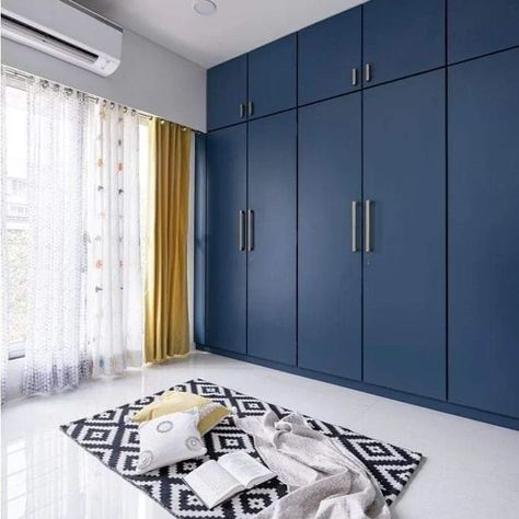 Wardrobe designs ✨️ #wardrobe #wardrobestylist #wardrobegoals #wardrobedesign #slidingwardrobes #cupboard #cupboarddesign #homedesignsdworld #cupboarddesigns #interior #Interiors #cskvspbks #guthealthmatters #papercrafts #diyhome #eggrecipes Room Almari Design, Blue Wardrobe Design, Wardrobe Colour Ideas Bedrooms, Wardrobe Colour Ideas, Wardrobe Color Ideas Bedroom, Almari Design Bedroom, Wardrobe Design Bedroom Modern, Wall Wardrobe Design, Wardrobe Design Modern