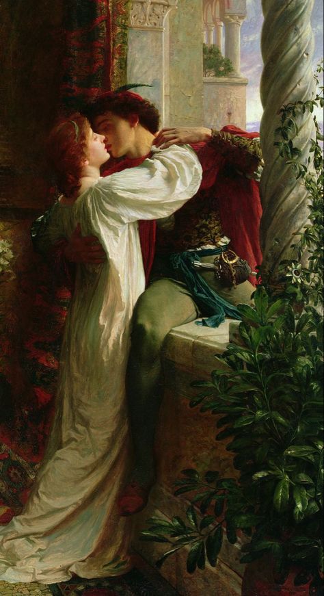 Frank Dicksee, Romeo Und Julia, Romantic Paintings, Rennaissance Art, Art Ancien, Have Inspiration, Mythology Art, Old Paintings, Romantic Art