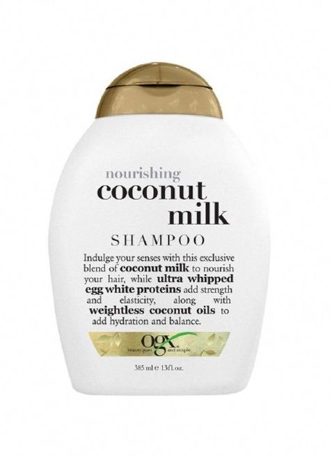 Ogx Coconut Milk, Ogx Coconut, Coconut Milk Shampoo, Hair Ingredients, Egg White Protein, Egg Protein, Hair Massage, Milk Protein, Nourishing Hair