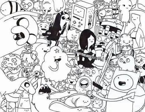 Black and white adventure time artwork XD Black And White Adventure Time, Adventure Time Black And White, Adventure Time Coloring Pages, Adventure Time Drawings, Time Artwork, Sketch Background, Finn Jake, 23 Years Old, Samsung S3