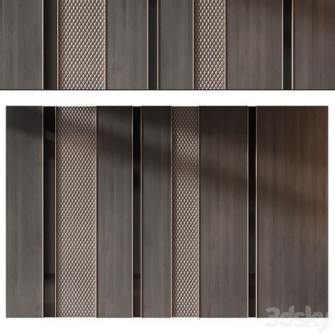 Wall Panel Decor 132 - Other decorative objects - 3D model Decorative Fabric Wall Panels, Modern Wall Paneling Office, Office Feature Wall Ideas, Fabric Wall Panel, Wood Panel Texture, Wall Cladding Interior, Office Feature Wall, Panelling Ideas, Fabric Wall Panels