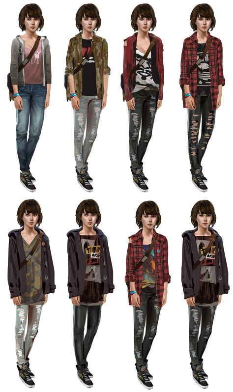 Life is strange - Max in Rachel's Clothes Life Is Strange Concept Art, The Art Of Life, Max Caulfield, Life Is Strange Fanart, Art Of Life, Strange Art, Life Is Strange 3, Chloe Price, Video X