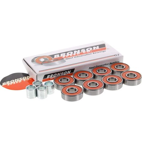 Bronson Speed Co 8mm G2 Skateboard Bearings Includes speeds washers & spacers Skateboard Parts, Skateboard Bearings, Skateboard Shop, Skateboarding, Washer, Skateboard, The Incredibles