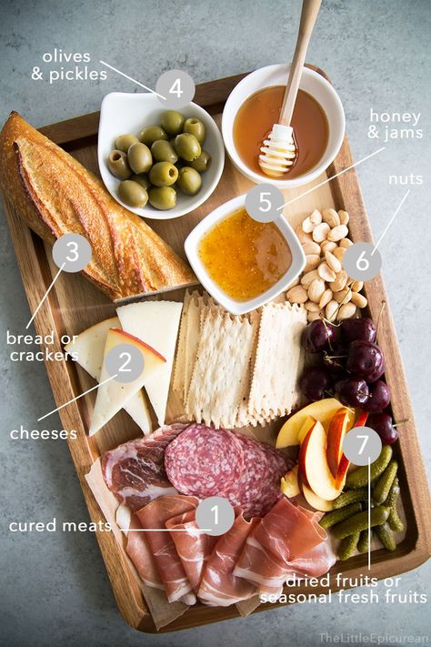 Appetizer Boards to Up Your Hostess Game! Wine And Cheese Party, Charcuterie Cheese, Cheese Party, Charcuterie And Cheese Board, Charcuterie Recipes, Snacks Für Party, Cheese Platters, Cheese Plate, Lunch Menu