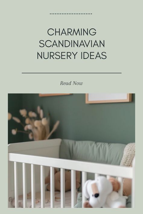 This pin showcases charming Scandinavian nursery ideas focusing on calming designs and minimalistic decor, perfect for creating a serene baby room. It visually highlights soothing color palettes and cozy textures for a perfect setup; it uses one delightful image. Scandinavian Nursery Ideas, Serene Nursery, Minimalistic Furniture, Nursery Scandinavian, Scandinavian Hygge, Calm Color Palette, Bedroom Colour Palette, Scandinavian Nursery, Cozy Accessories