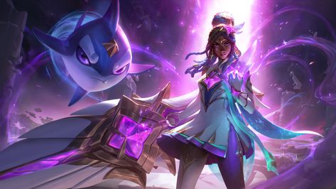 Star Guardian Senna, Star Guardian Skins, League Legends, Xayah And Rakan, Star Guardian, Desktop Wallpaper Design, Splash Art, 8k Wallpaper, Wallpaper Trends