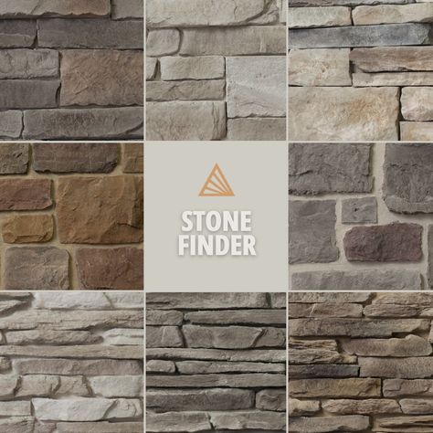 Stone Trim On House Exterior, Exterior Stone Veneer Ideas, Cultured Stone Exterior Houses, Natural Stone Exterior House, House Exterior Stone Accent, Stone Facing Exterior House, Rock Foundation House, Faux Brick Exterior Stone Veneer, House Stone Exterior Ideas