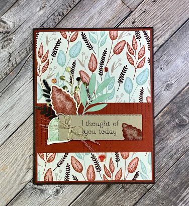 fall card Gilded Autumn Stampin Up Cards, Autumn Greetings, Fall Greeting Cards, Autumn Cards, Beautiful Autumn, Harvest Moon, Thanksgiving Cards, Stamping Up Cards, Grateful Heart