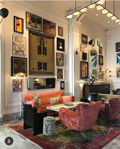 Hipster Interior, Vintage Maximalist Decor, Hipster Decor, Maximalist Decor, Living Room Decor Cozy, Apartment Inspiration, Chic Home, Luxury Home Decor, Home Fashion