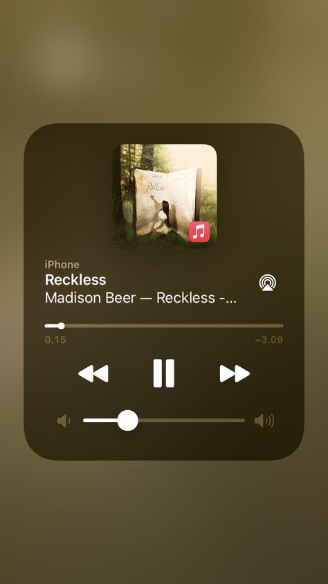 Madison Beer Reckless Madison Beer Spotify, Reckless Spotify, Madison Beer Spotify, Reckless Madison Beer, Madison Beer Songs, Instagram Songs, Beer Wallpaper, Short Lines, Healthy Food Inspiration