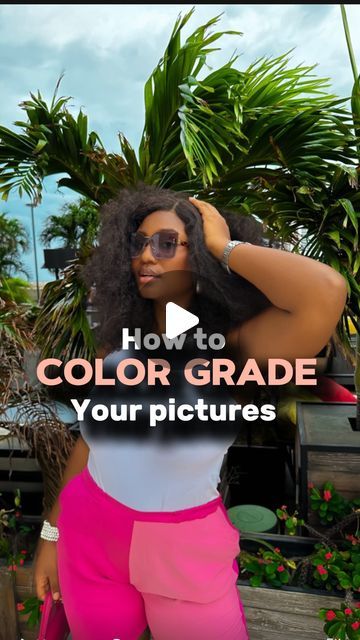 Jasmine UG 🤍| Lifestyle Creator on Instagram: "How to COLOR GRADE YOUR PICTURES! And make your pictures pop🎊🤗

Send a dm for my editing class! Where I teach you a skill you can monetize!

App: @lightroom 

Follow for more!😂💪🏻👩🏼‍💻
.
#lifestyle #lifestyleblogger #contentcreator #editing #editingtutorial #contenttips #tutorial #editor" Apps To Edit Pictures, Apps For Editing Pictures, Color Grading Tutorial, Lifestyle Creator, Lightroom Editing Tutorials, Lightroom Editing, Editing Tutorials, Color Grading, Editing Pictures