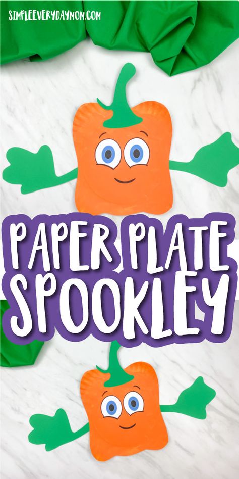 This paper plate Spookley the Square Pumpkin craft is a fun and easy Halloween craft for kids to make! Download our free printable template and make with preschool, prek or kindergarten aged kids. Square Pumpkin Craft, Headstart Activities, Halloween Crafts For Preschoolers, Spookley The Square Pumpkin, Halloween Crafts For Kids To Make, Pumpkins Preschool, Square Pumpkin, Halloween Activities Preschool, Halloween Sensory