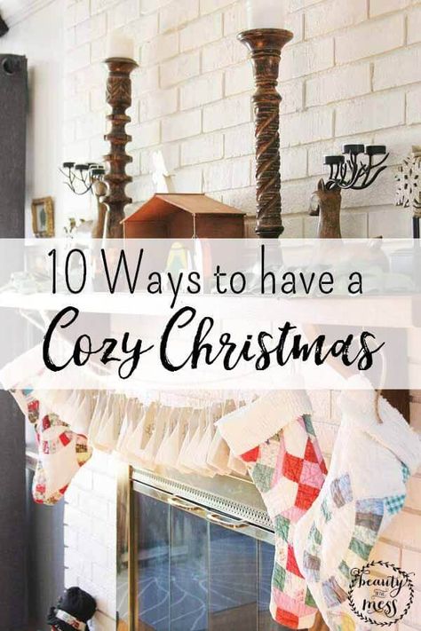 A Cozy Christmas is about so much more than the decorations. It's about the warmth and togetherness we create in our homes. #cozy #cozychristmas #farmhousechristmas #hygge #familytime Cozy Country Christmas Decorating Ideas, Ways To Make Christmas Special, Best Christmas Decorations House, Cozy Xmas Aesthetic, Cozy Christmas Home Aesthetic, Christmas Ideas For 2023, Wall Niche Christmas Decor, Old Farmhouse Christmas Decor, Christmas 2023 Aesthetic